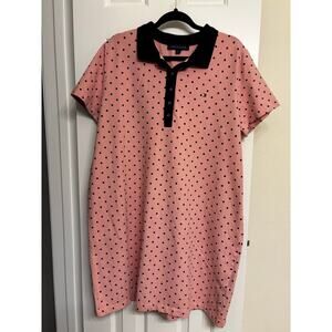Tommy Hilfiger Pink with polka dots Polo dress